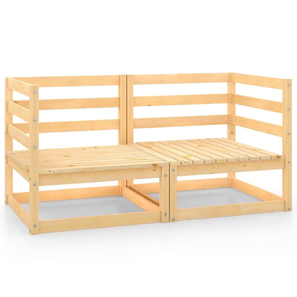 Garden Corner Sofa Solid Pinewood Price