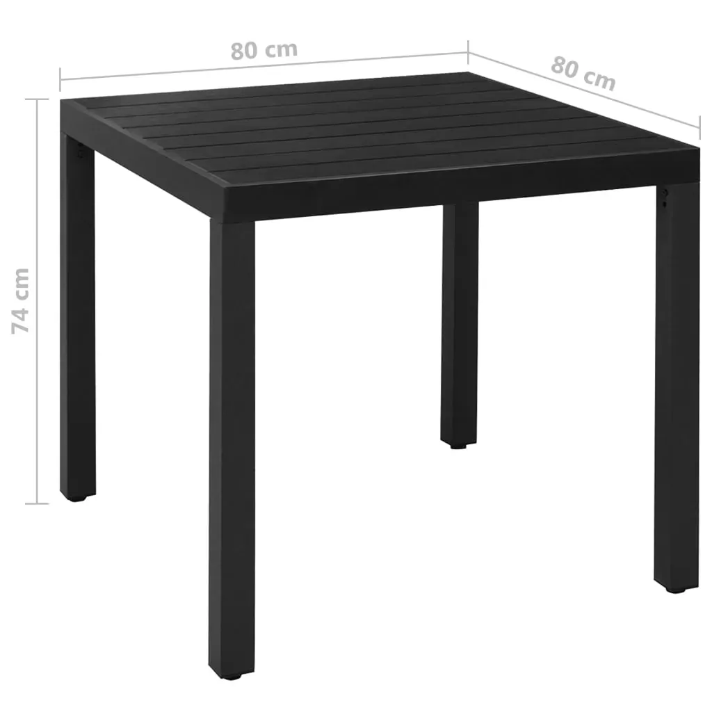 5 Piece Garden Dining Set Aluminium Price