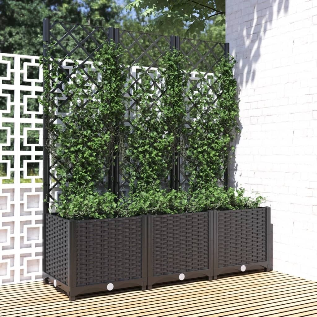 Garden Planter with Trellis PP Price