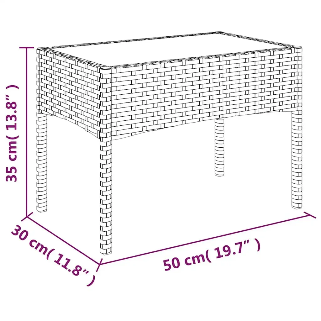 4 Piece Garden Lounge Set with Cushions Poly Rattan Price