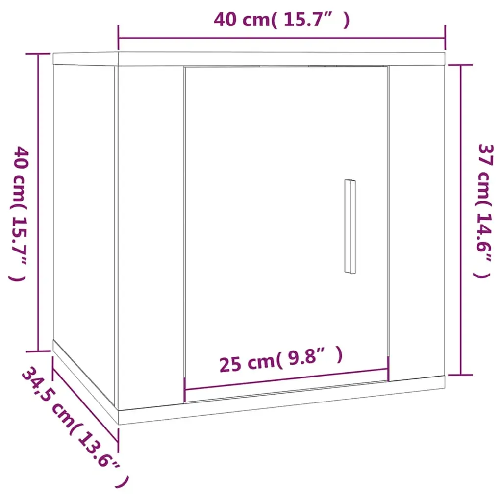 5 Piece TV Cabinet Set Engineered Wood Price