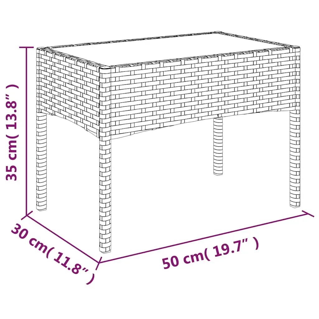 4 Piece Garden Lounge Set with Cushions Poly Rattan Price