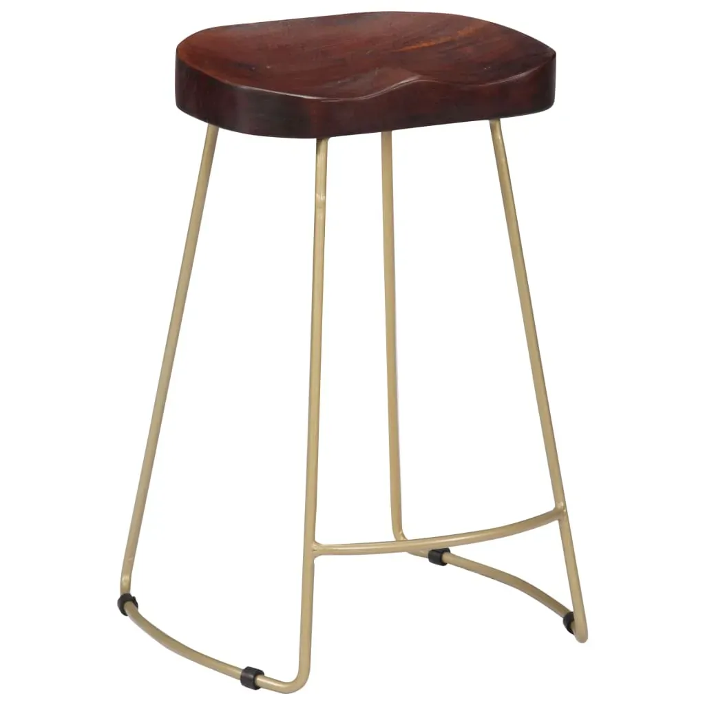 Gavin Bar Stools 2 pcs Solid Mango Wood Price