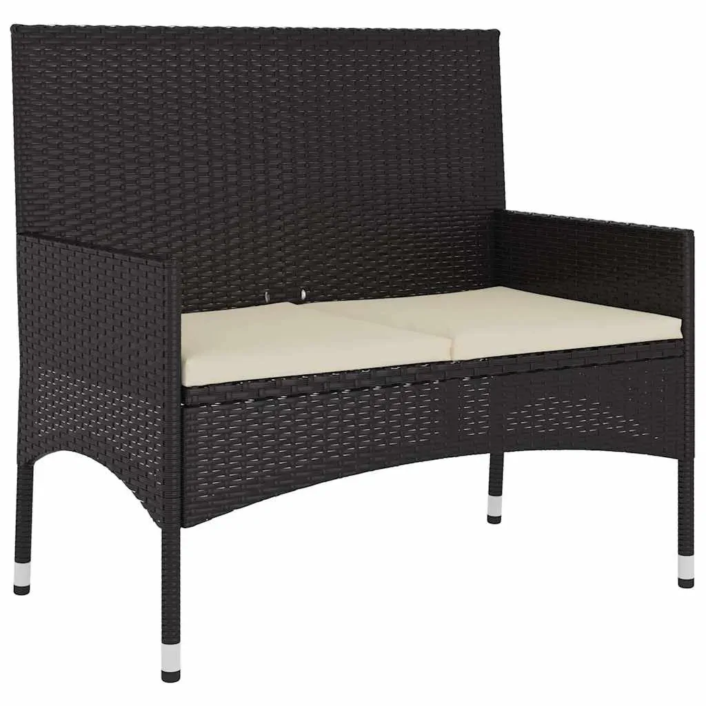 6 Piece Garden Lounge Set with Cushions Poly Rattan Price