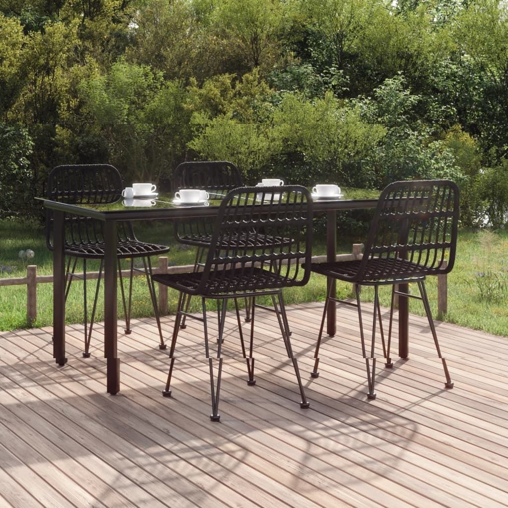 Garden Dining Set Poly Rattan Price