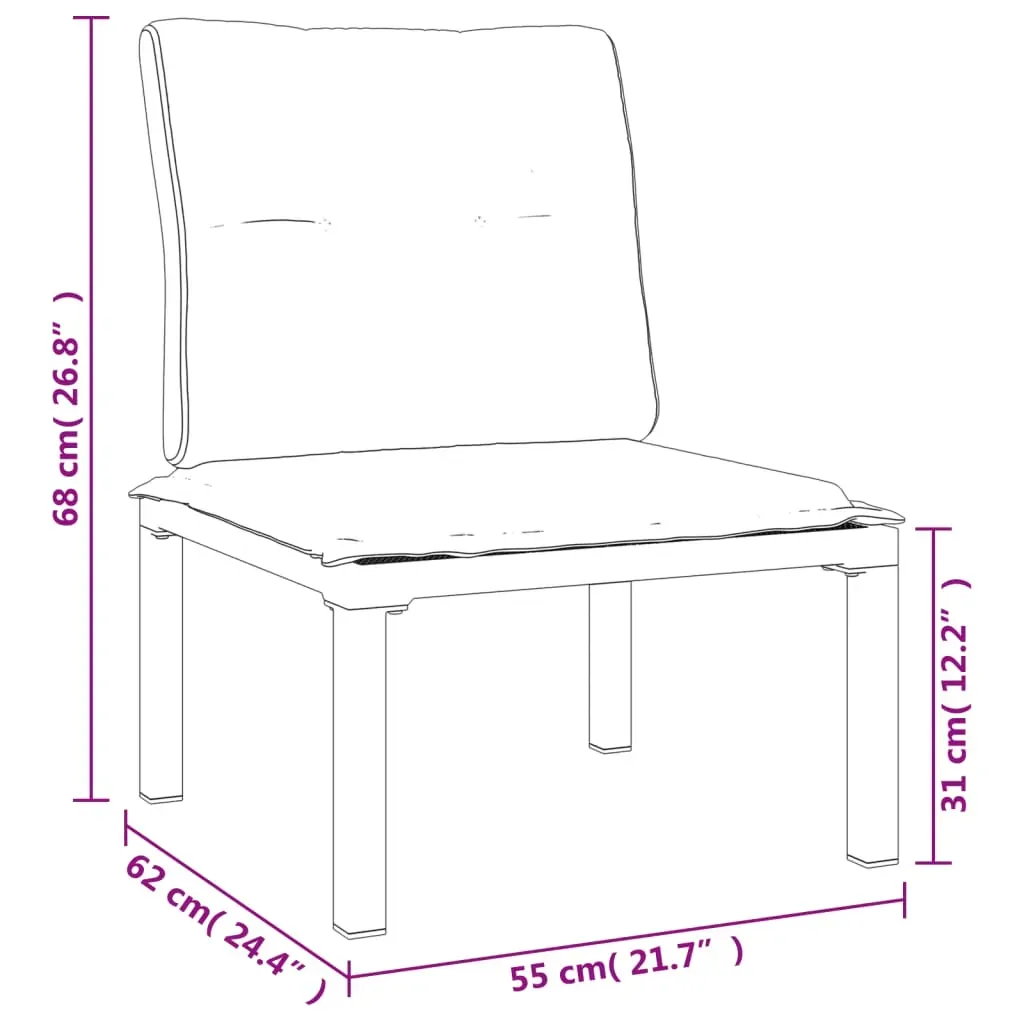 Garden Lounge Set Black and Grey Poly Rattan Price