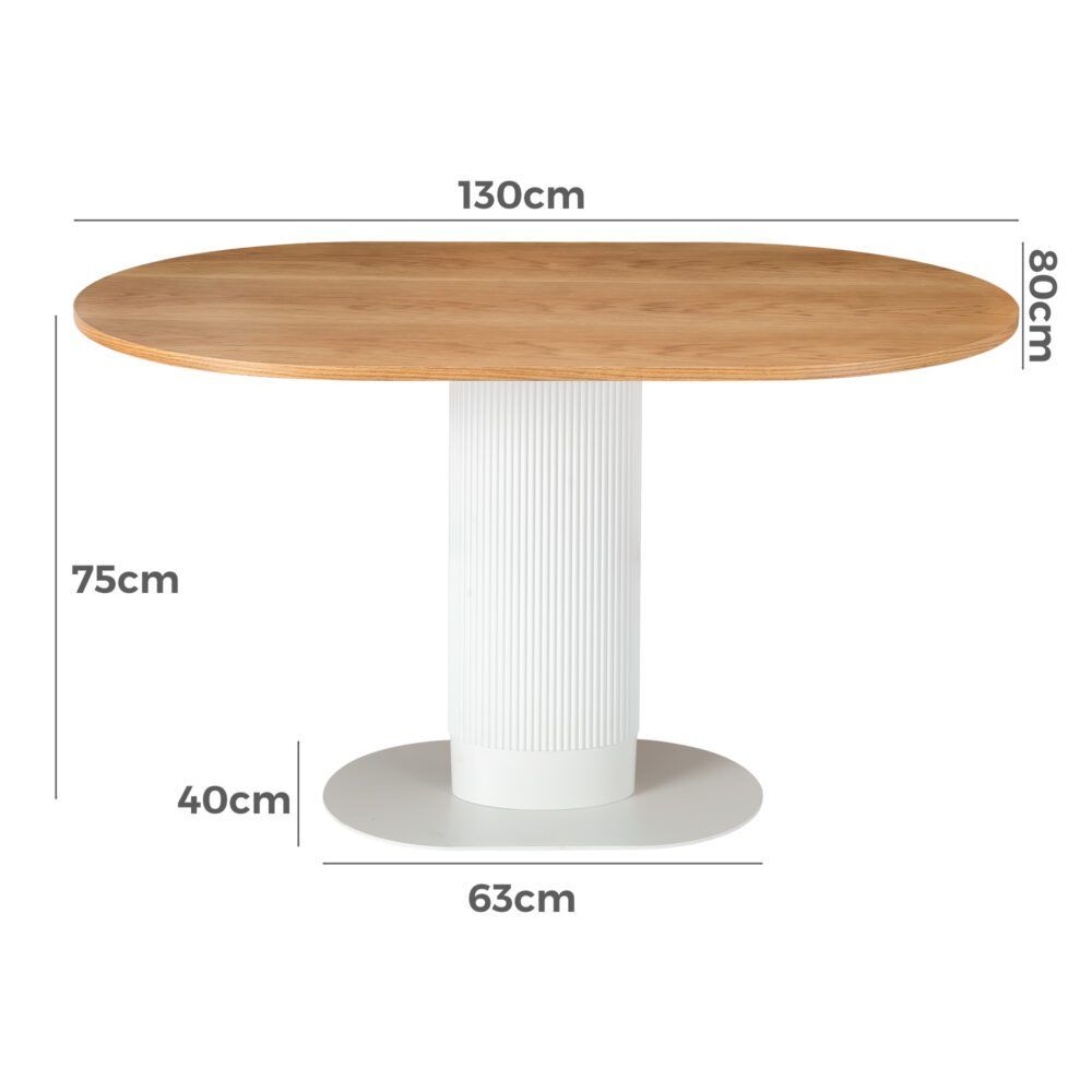Clara Gather Round Oval Dining Table Price
