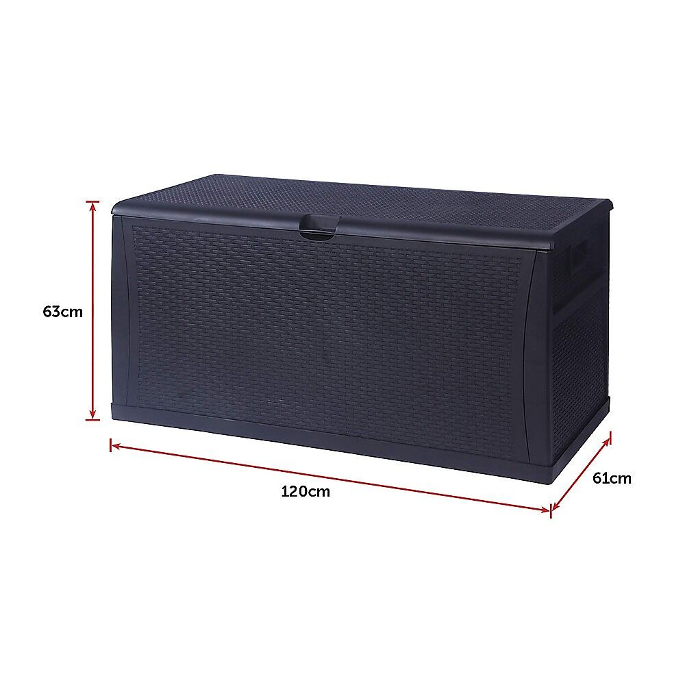 Patio Deck Box Outdoor Storage Plastic Bench Box 450 Litre Price