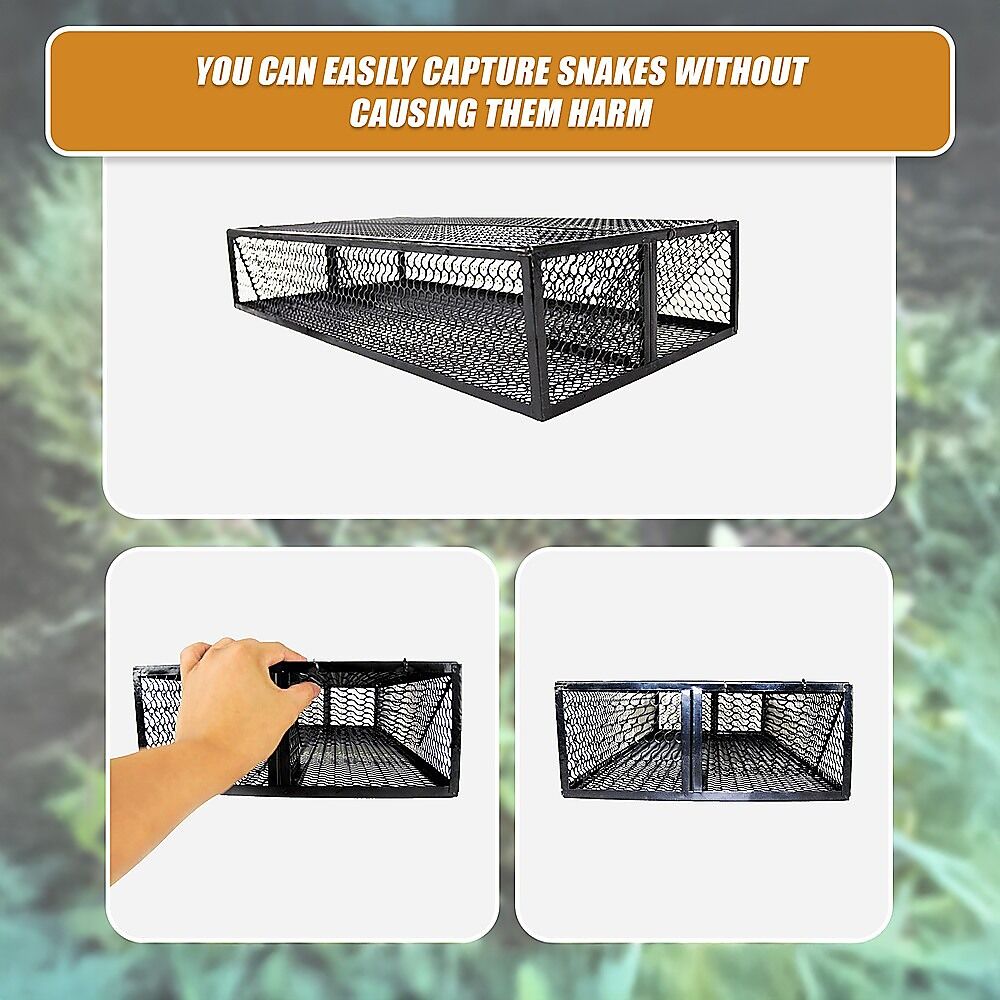 Humane Snake Trap Remove Small to Medium Snakes 2 Doors Price