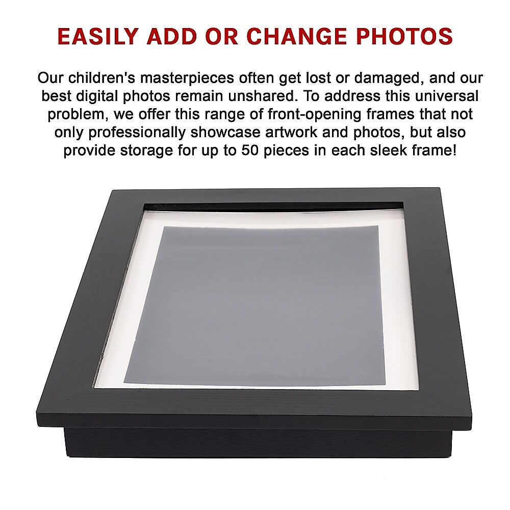 A4 Wooden Picture Frame For 50 Artworks Kids Art Display Price