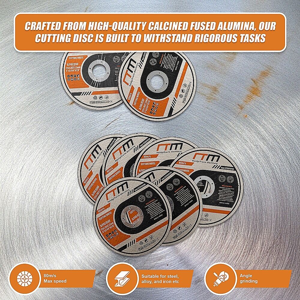 100 x Cutting Discs 125mm 5" Angle Grinder Disc Metal Cut Off Wheel Thin Price
