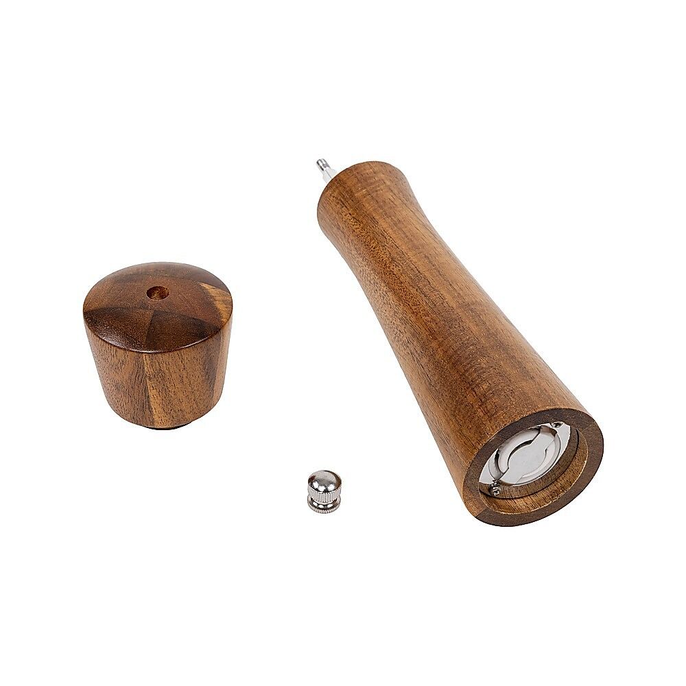 8" Wooden Salt and Pepper Grinder Adjustable Manual Wood Ceramic Core Price