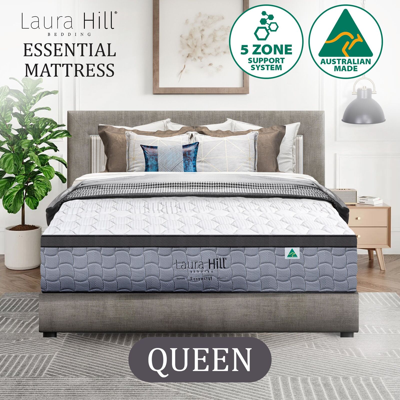 Laura Hill Essential Australian Made Queen Premium Mattress Price