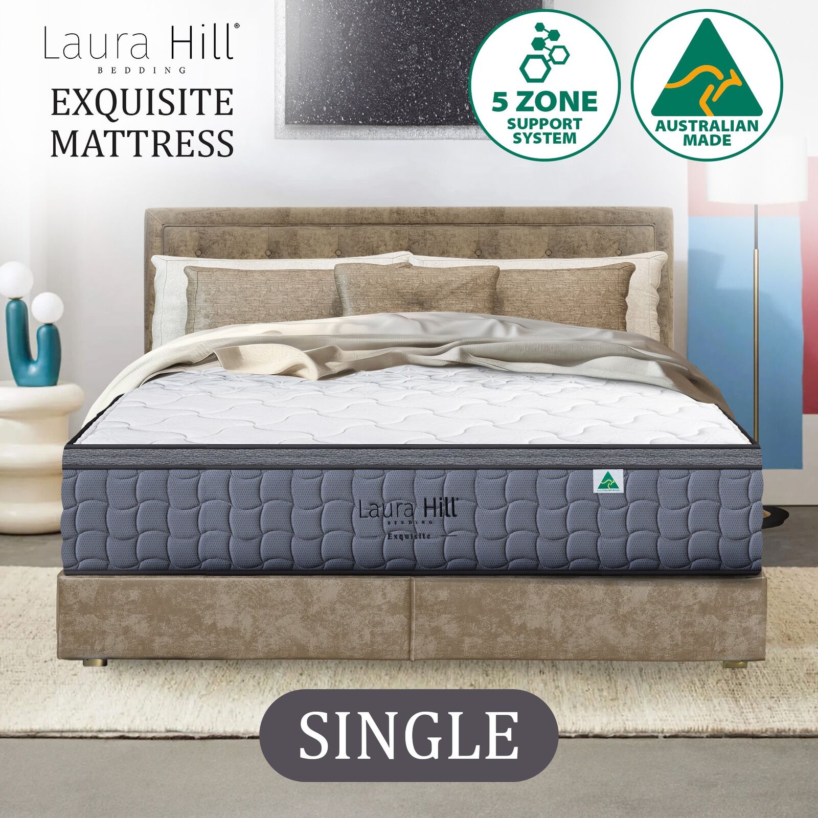 Laura Hill Exquisite Australian Made Single Premium Mattress Price