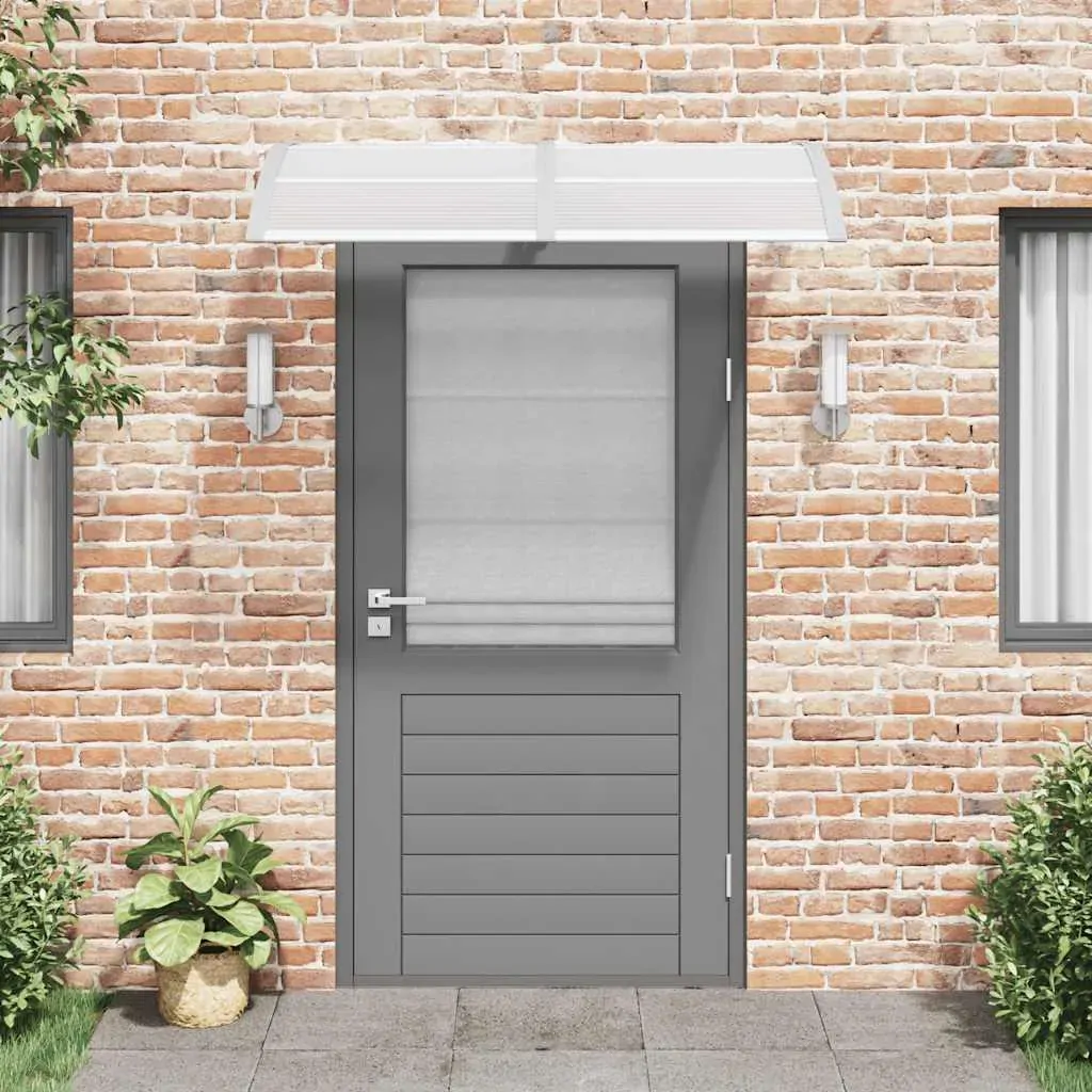 Door Canopy Grey 150x100 cm Polycarbonate Price