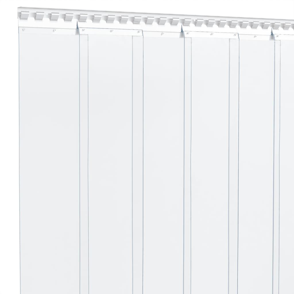 Door Curtain Transparent 200 mmx1.6 mm 10 m PVC Price