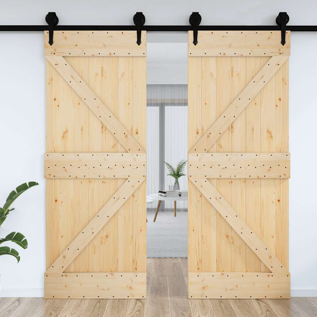 Door NARVIK 70x210 cm Solid Wood Pine Price