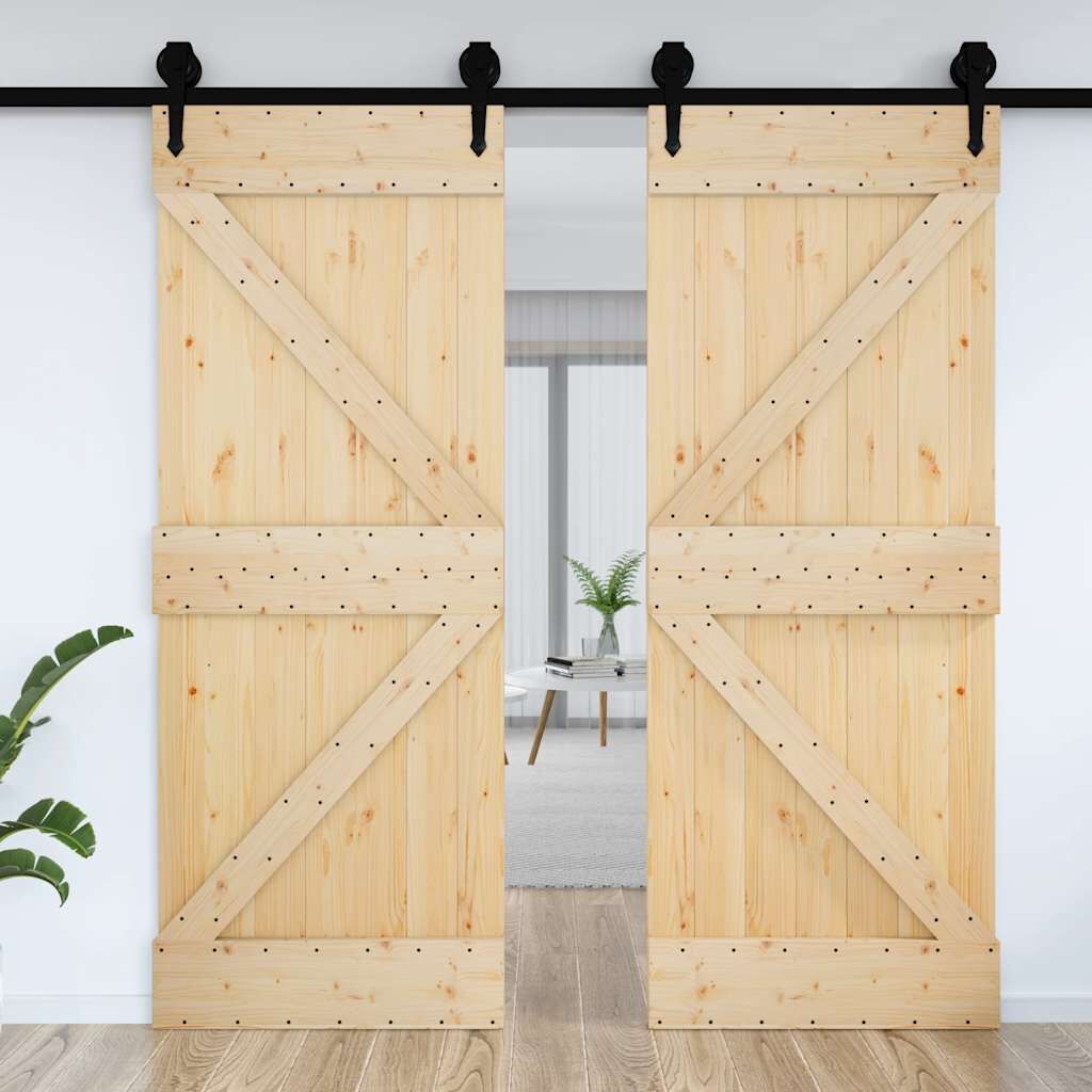 Door NARVIK 95x210 cm Solid Wood Pine Price