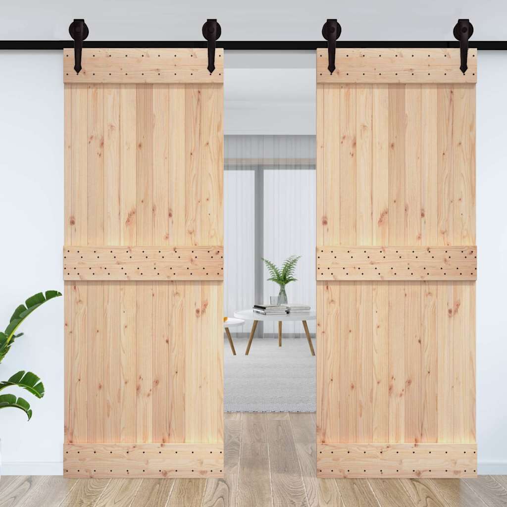 Door NARVIK 85x210 cm Solid Wood Pine Price