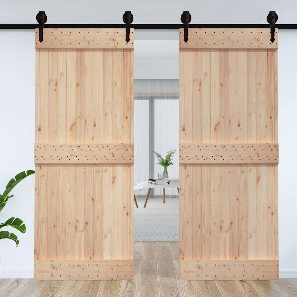 Door NARVIK 95x210 cm Solid Wood Pine Price
