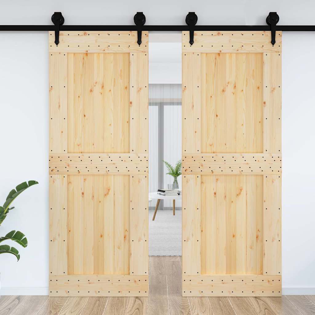 Door NARVIK 85x210 cm Solid Wood Pine Price