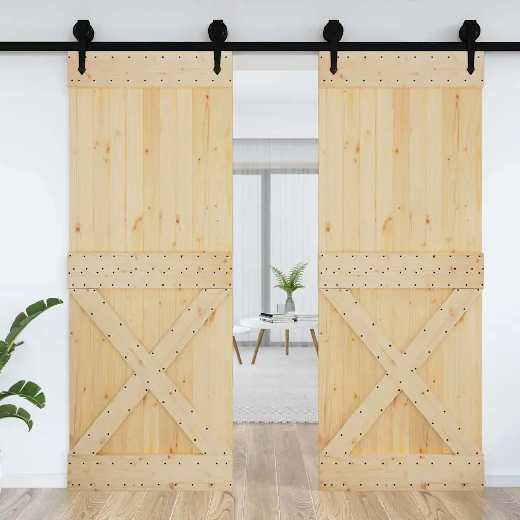 Door NARVIK 85x210 cm Solid Wood Pine Price