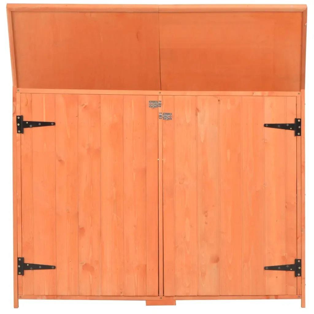 Garden Storage Shed 128x42x91 cm Wood Price