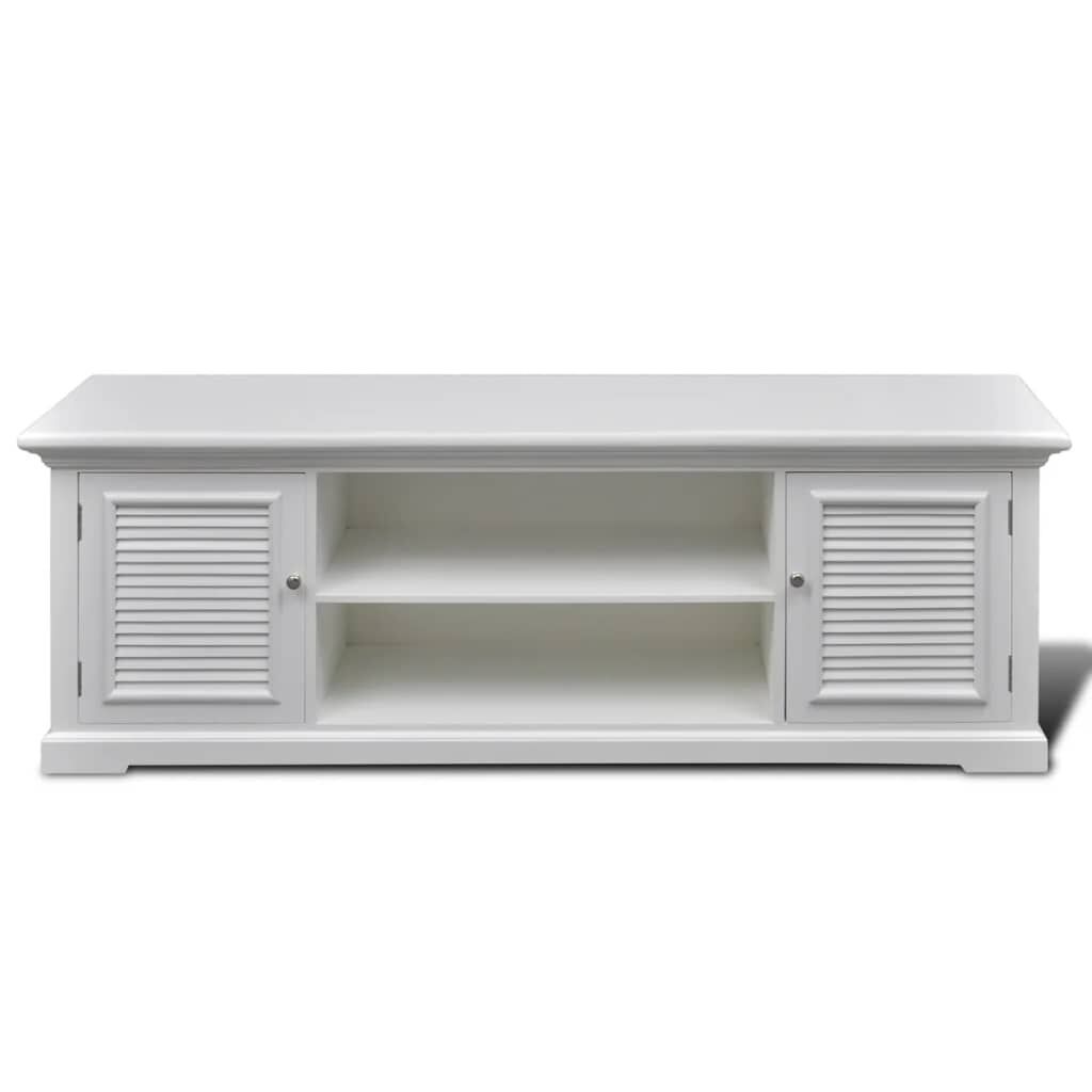 TV Stand White Wood Price