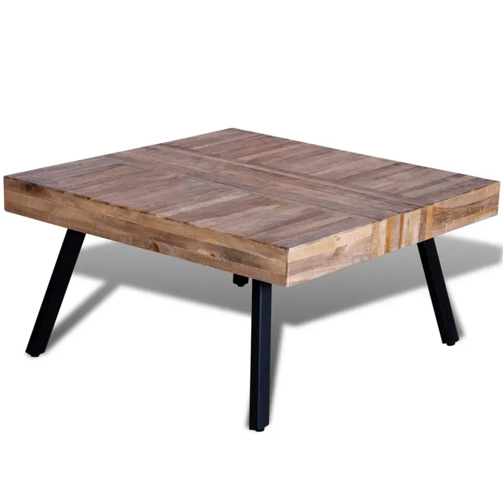 Coffee Table Square Reclaimed Teak Wood Price