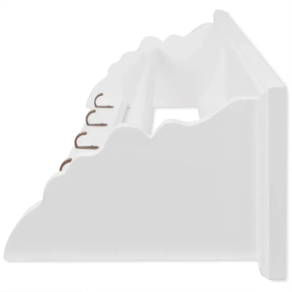 Coat Rack MDF White Baroque Style Price