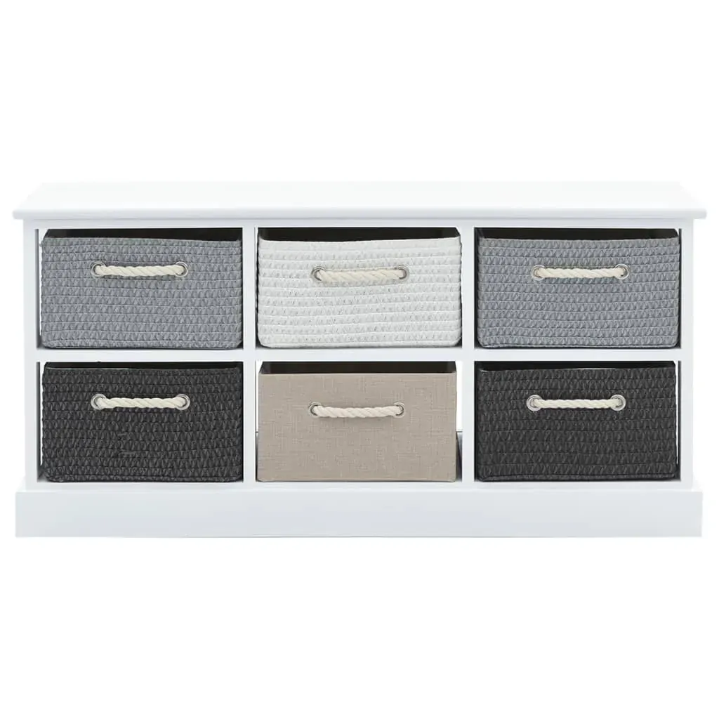 Storage Bench 6 Drawers Wood Price