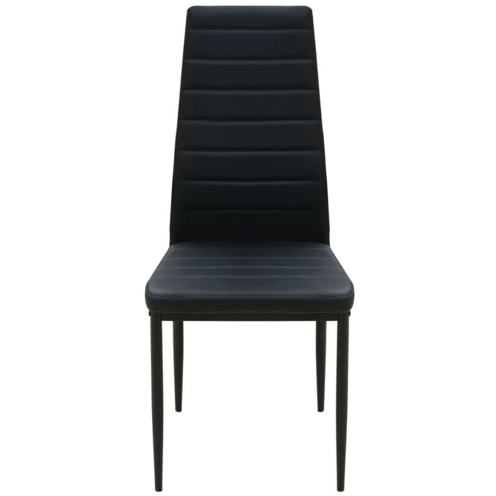 Five Piece Dining Table and Chair Set Black Price