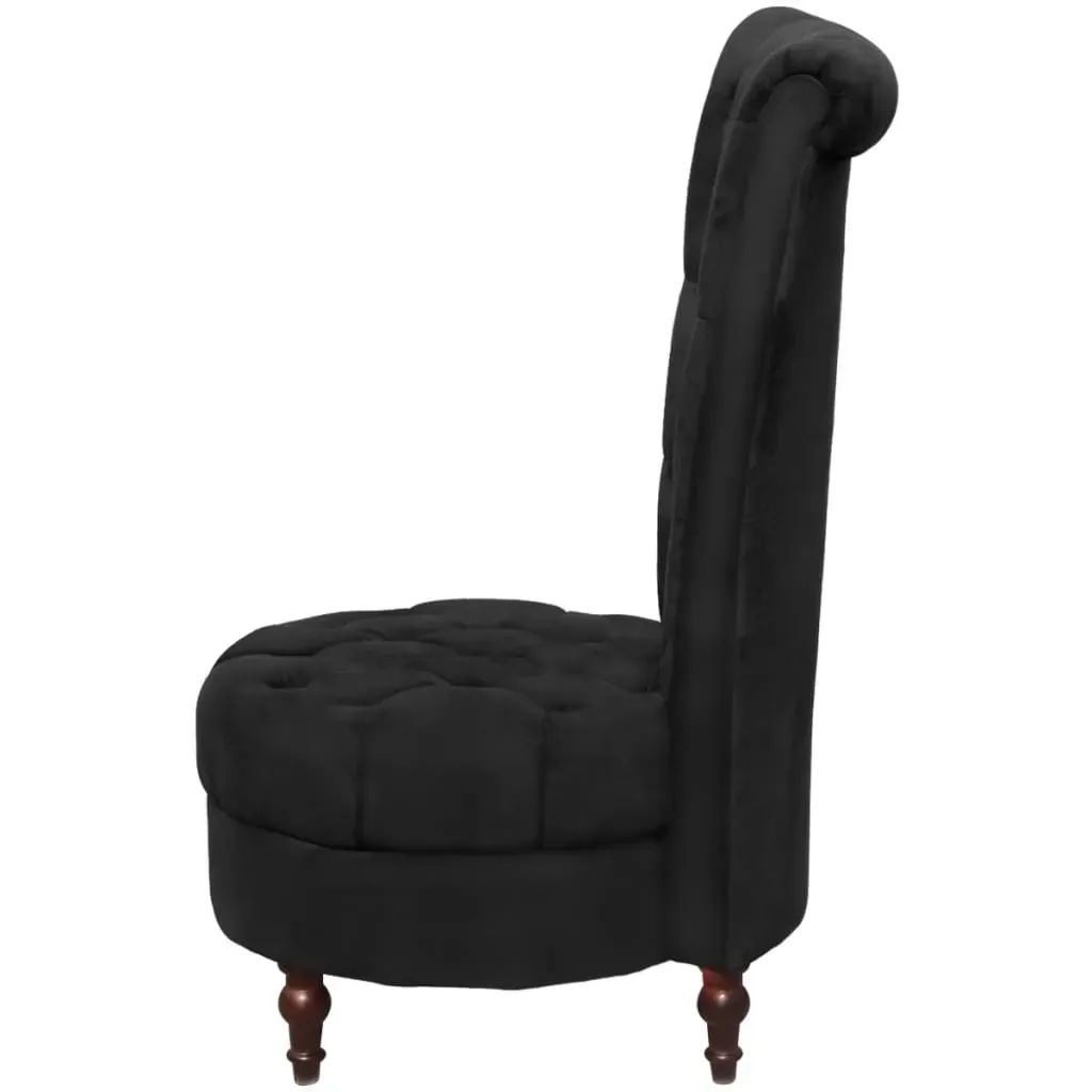 High Back Sofa Chair Black Fabric Price