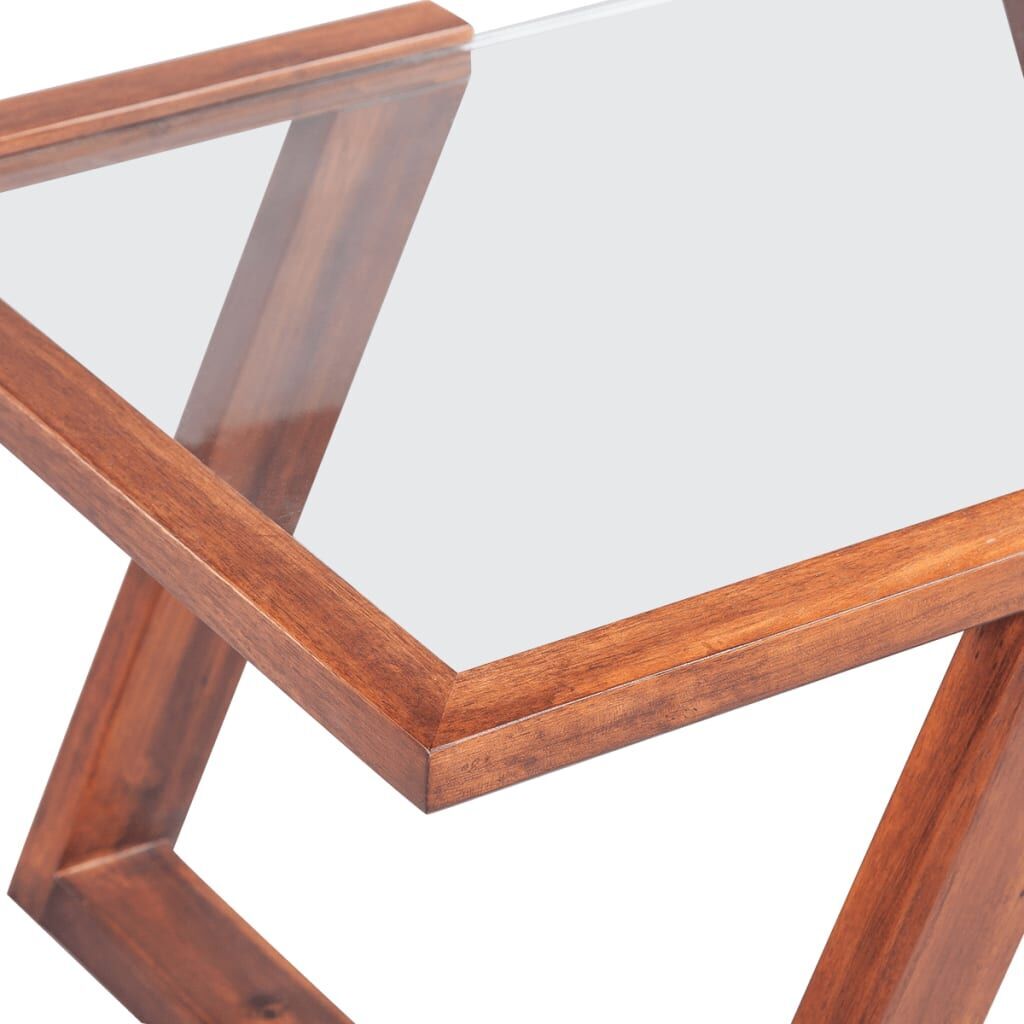 Coffee Table Solid Acacia Wood Brown 100x50x40 cm Price