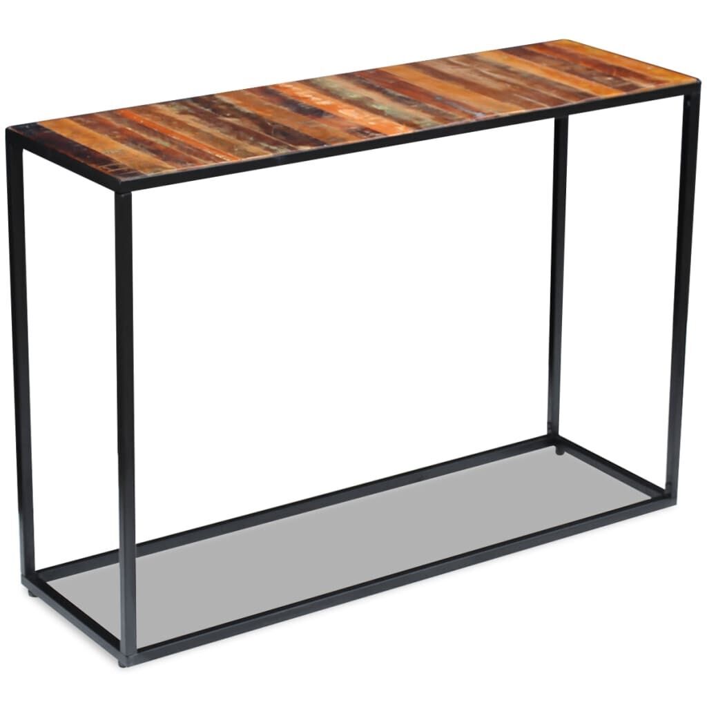 Console Table Solid Reclaimed Wood 110x35x76 cm Price