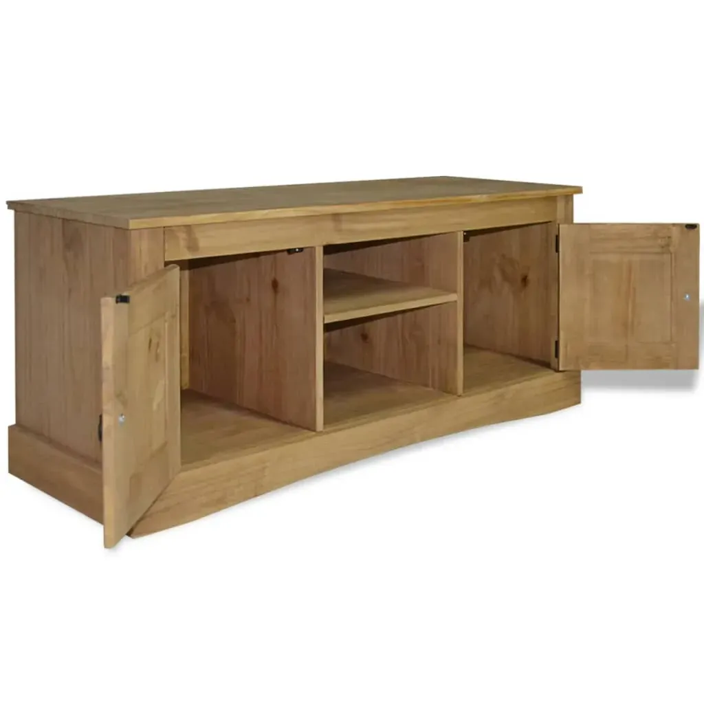 TV Cabinet Mexican Pine Corona Range 120x40x52 cm Price