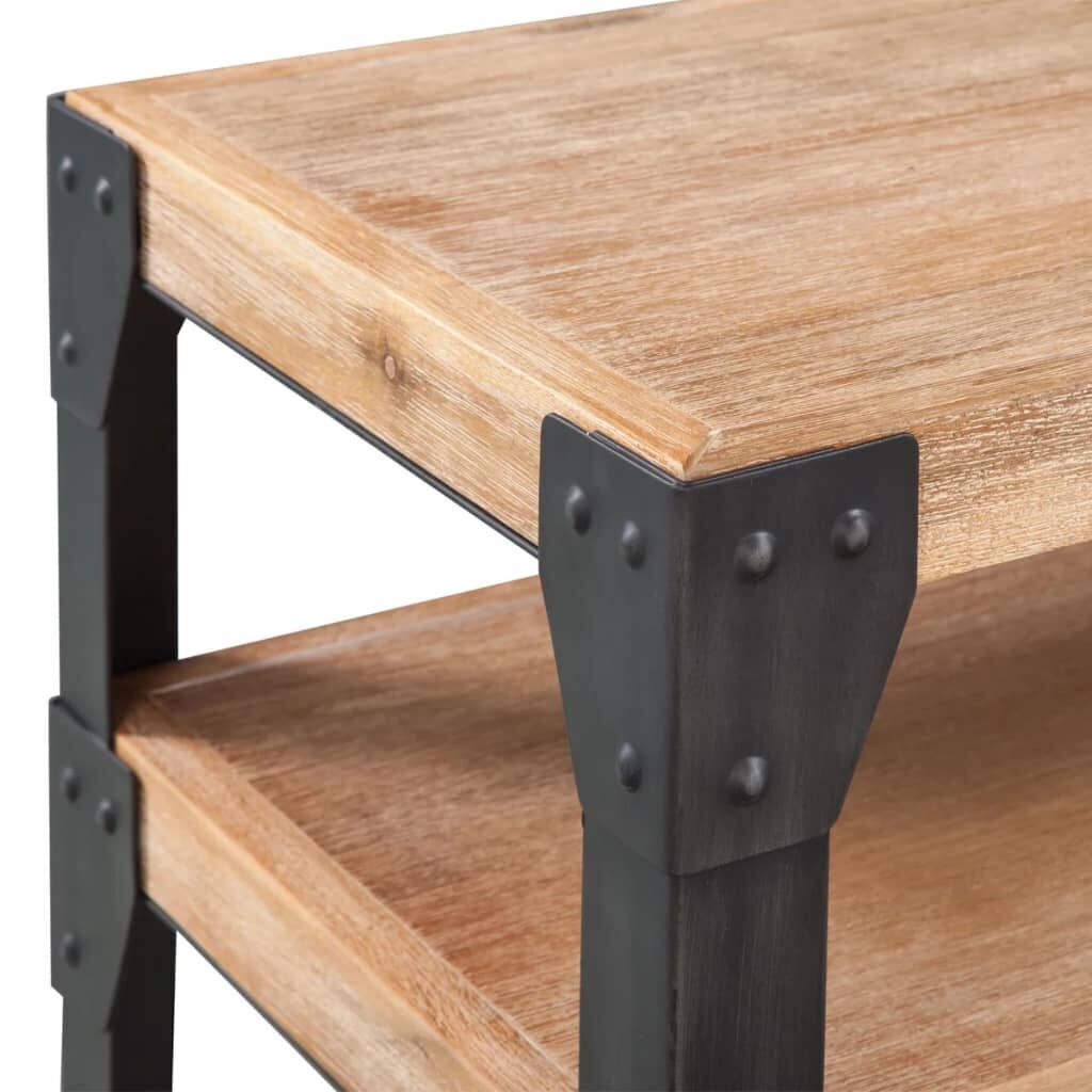 Console Table Solid Acacia Wood 120x40x85 cm Price