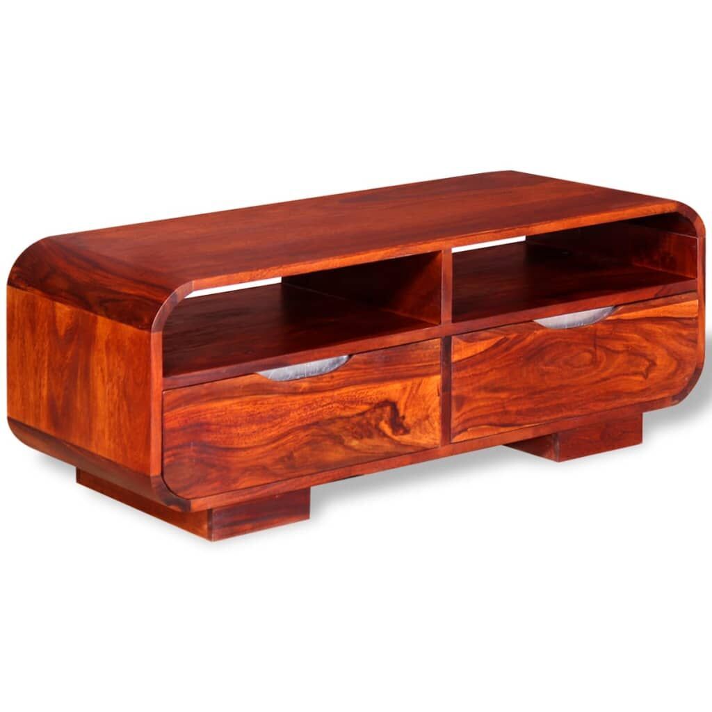 Coffee Table Solid Acacia Wood 90x40x35 cm Price