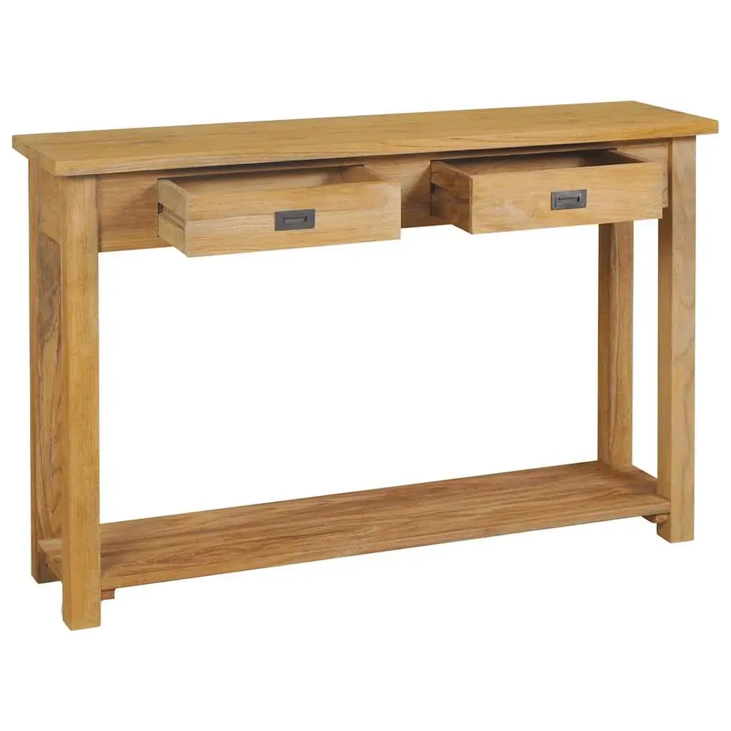 Console Table Solid Teak 120x30x80 cm Price