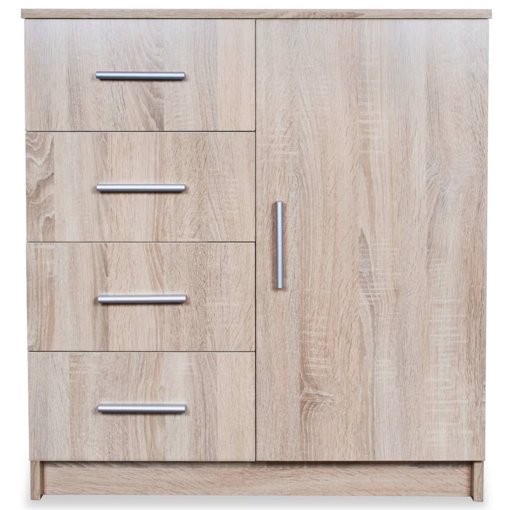 Sideboard Engineered Wood 79x35x88 cm Oak Price