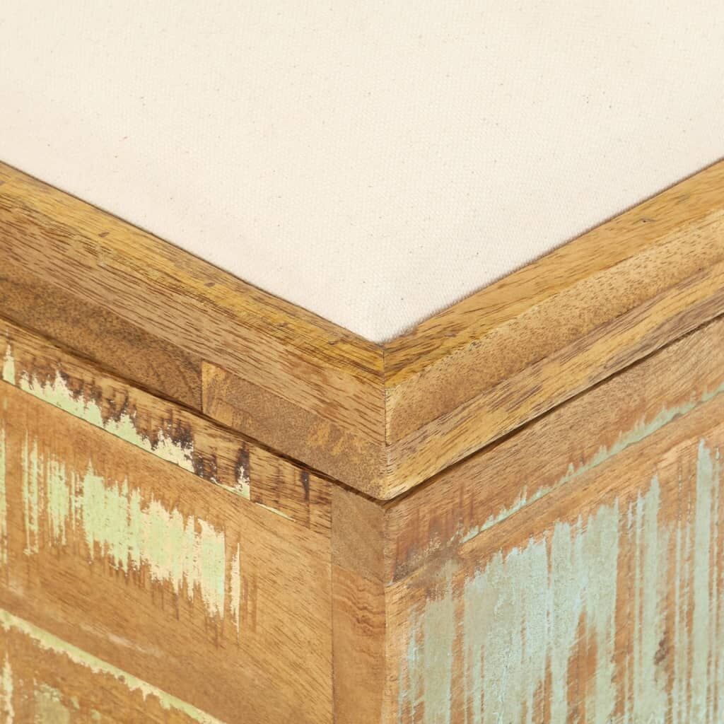 Storage Bench Solid Reclaimed Wood 80x40x40 cm Price
