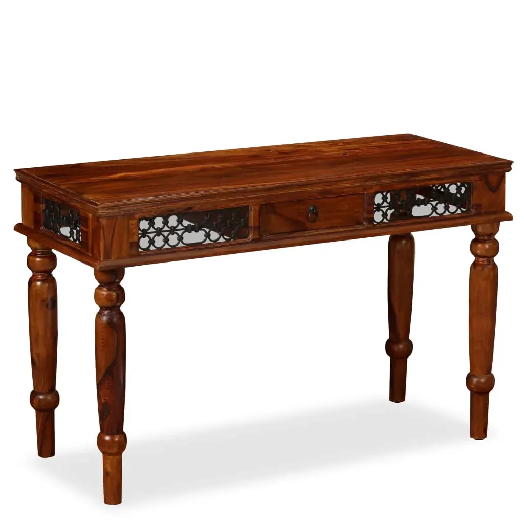 Writing Table Solid Acacia Wood 120x50x76 cm Price