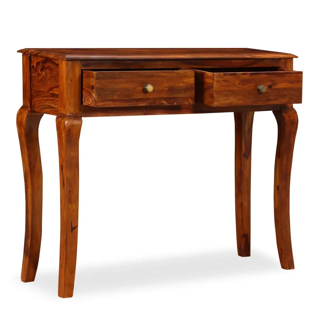 Console Table Solid Acacia Wood 90x32x76 cm Price