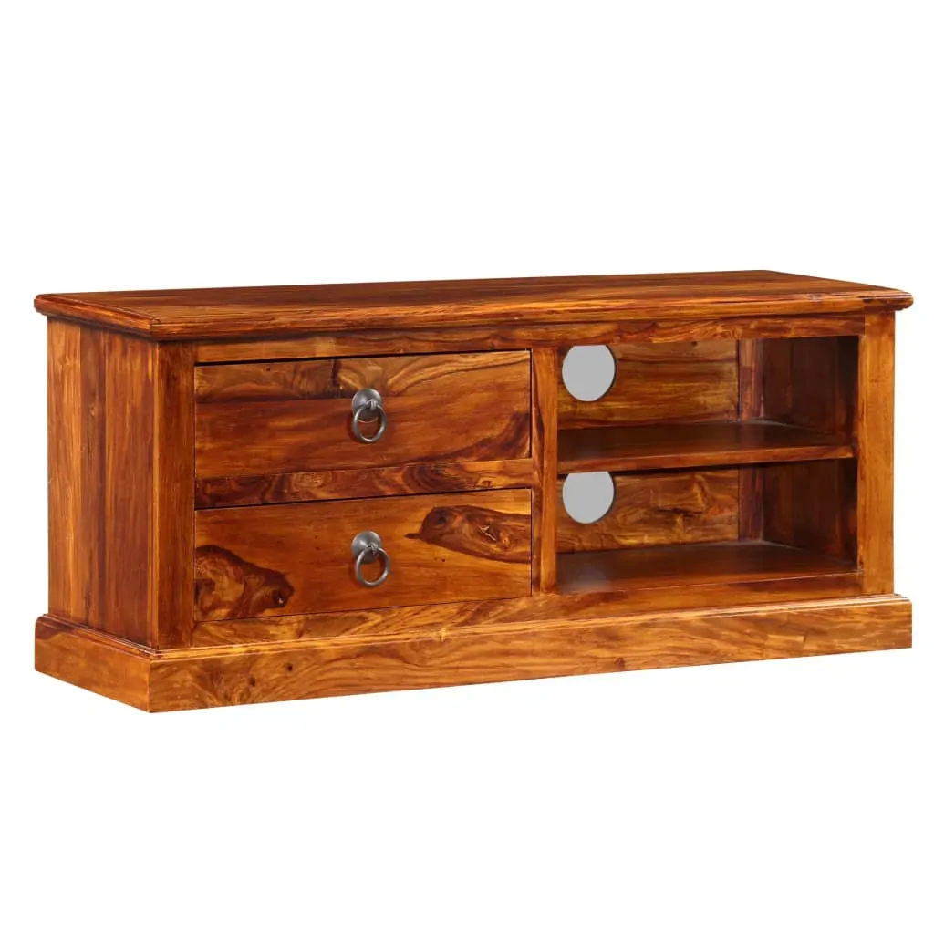 TV Cabinet Solid Acacia Wood 90x30x40 cm Price