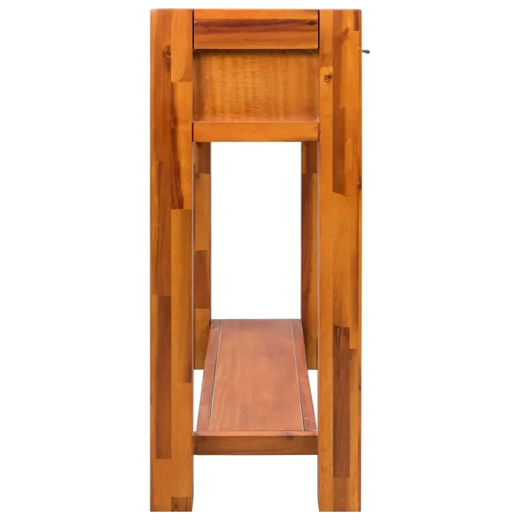 Console Table Solid Acacia Wood 86x30x75 cm Price