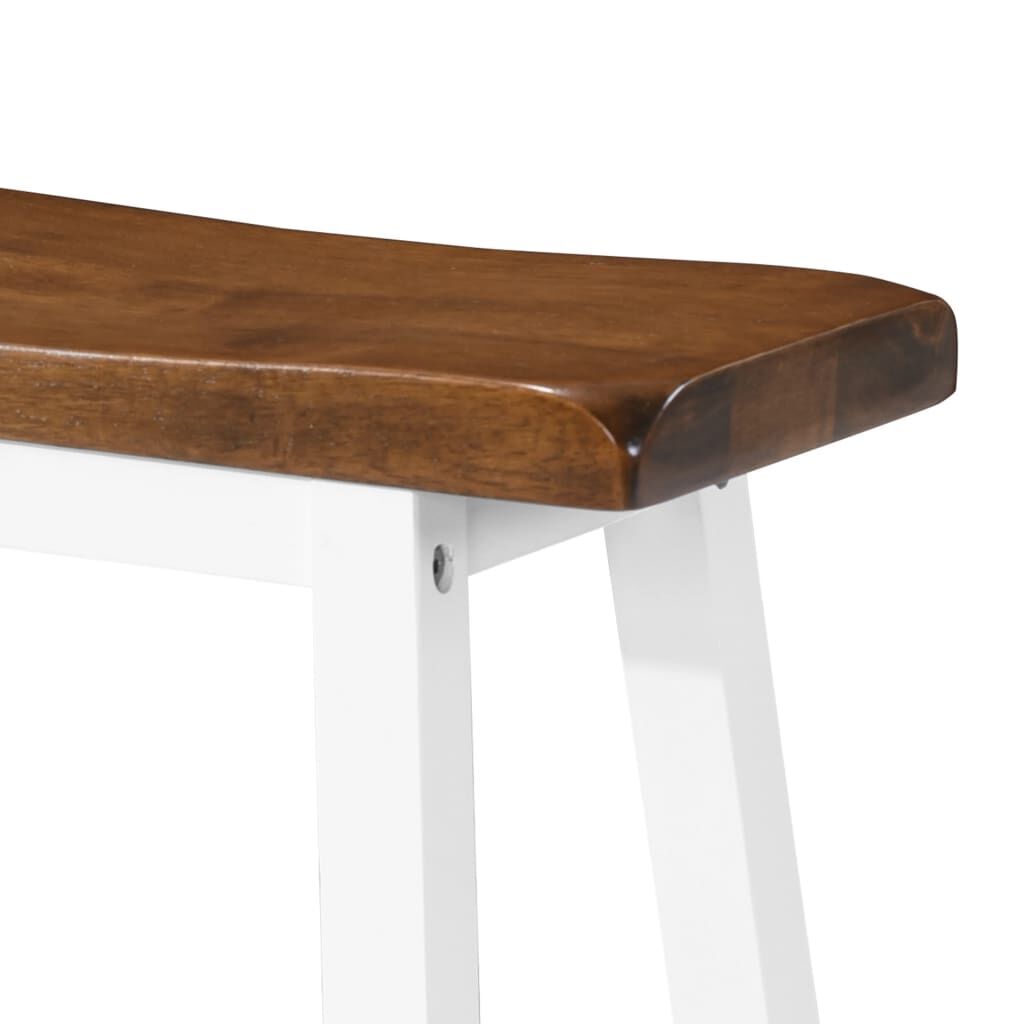 Bar Stools 2 pcs Solid Wood Price