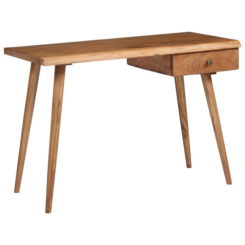 Writing Table Solid Acacia Wood 110x50x76 cm Price