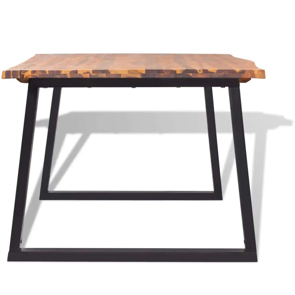 Dining Table Solid Acacia Wood 200x90x75 cm Price