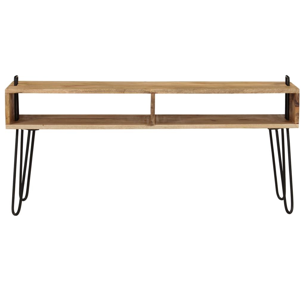 TV Stand Solid Mango Wood 110x35x45 cm Price