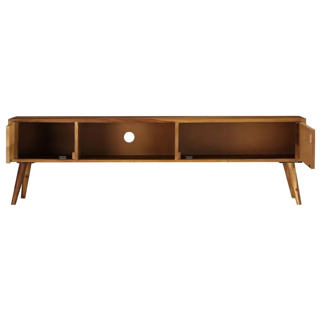 TV Cabinet 140x30x40 cm Solid Acacia Wood Price